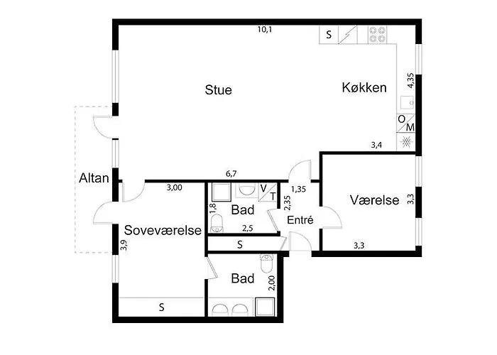 Cph Lux Apartm, 2 Full Bathrooms 2th Apartman Koppenhága